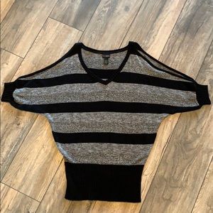 Cold Shoulder Sweater Size L